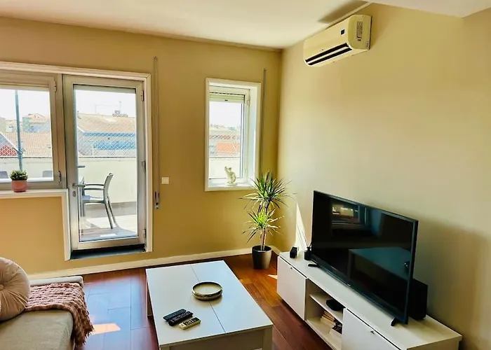 公寓 Premium Quental House - T3 Renovado Com Magnifico Terraco
