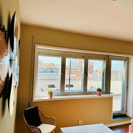 Premium Quental House - T3 Renovado Com Magnifico Terraco Lejlighed