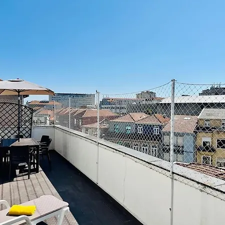 Premium Quental House - T3 Renovado Com Magnifico Terraco * Porto