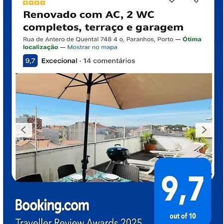 Renovado Com Ac, 2 Wc Completos, Terraco E Garagem