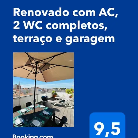 Premium Quental House - T3 Renovado Com Magnifico Terraco * Oporto