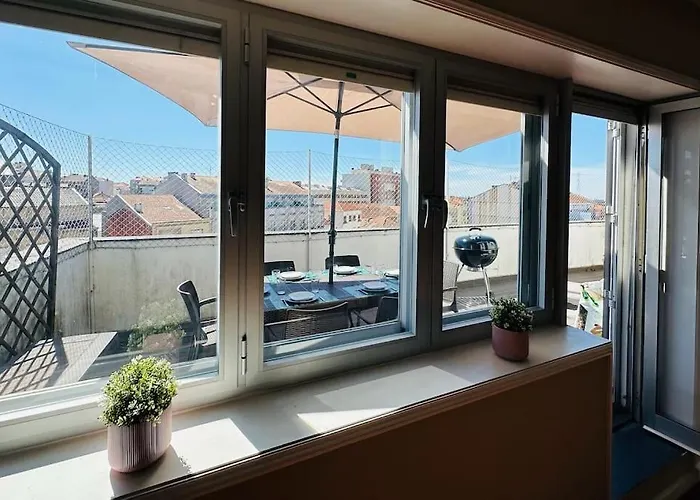 Appartamento Premium Quental House - T3 Renovado Com Magnifico Terraco