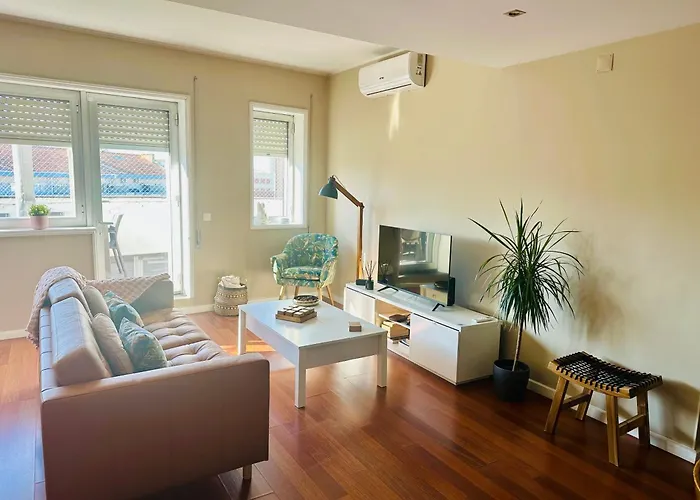 Premium Quental House - T3 Renovado Com Magnifico Terraco Appartamento *