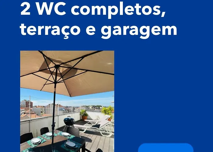 Premium Quental House - T3 Renovado Com Magnifico Terraco * פורטו