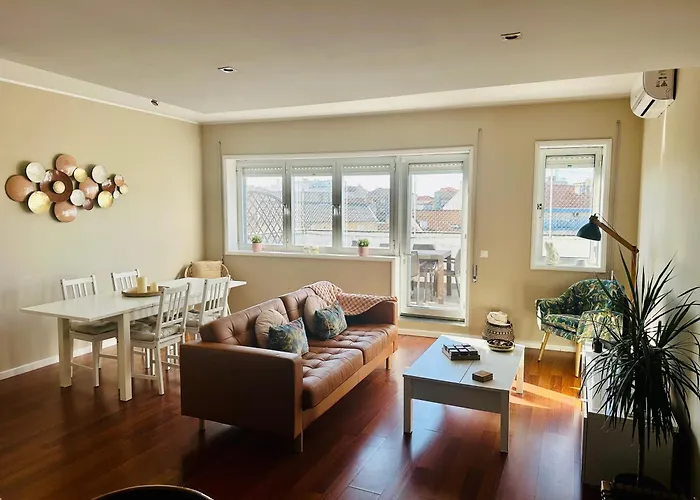 Premium Quental House - T3 Renovado Com Magnifico Terraco *