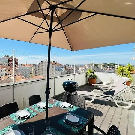 Premium Quental House - T3 Renovado Com Magnifico Terraco *