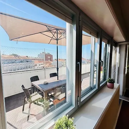 Premium Quental House - T3 Renovado Com Magnifico Terraco
