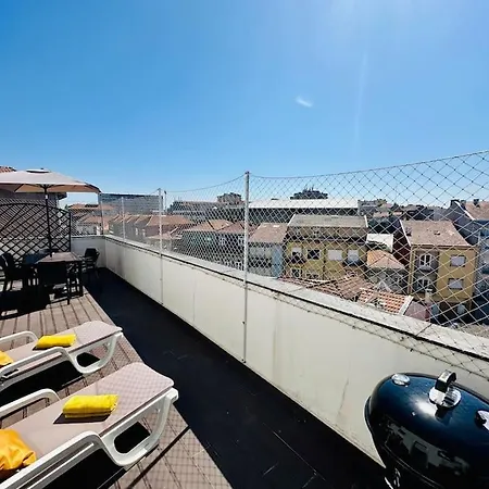 Premium Quental House - T3 Renovado Com Magnifico Terraco Apartamento